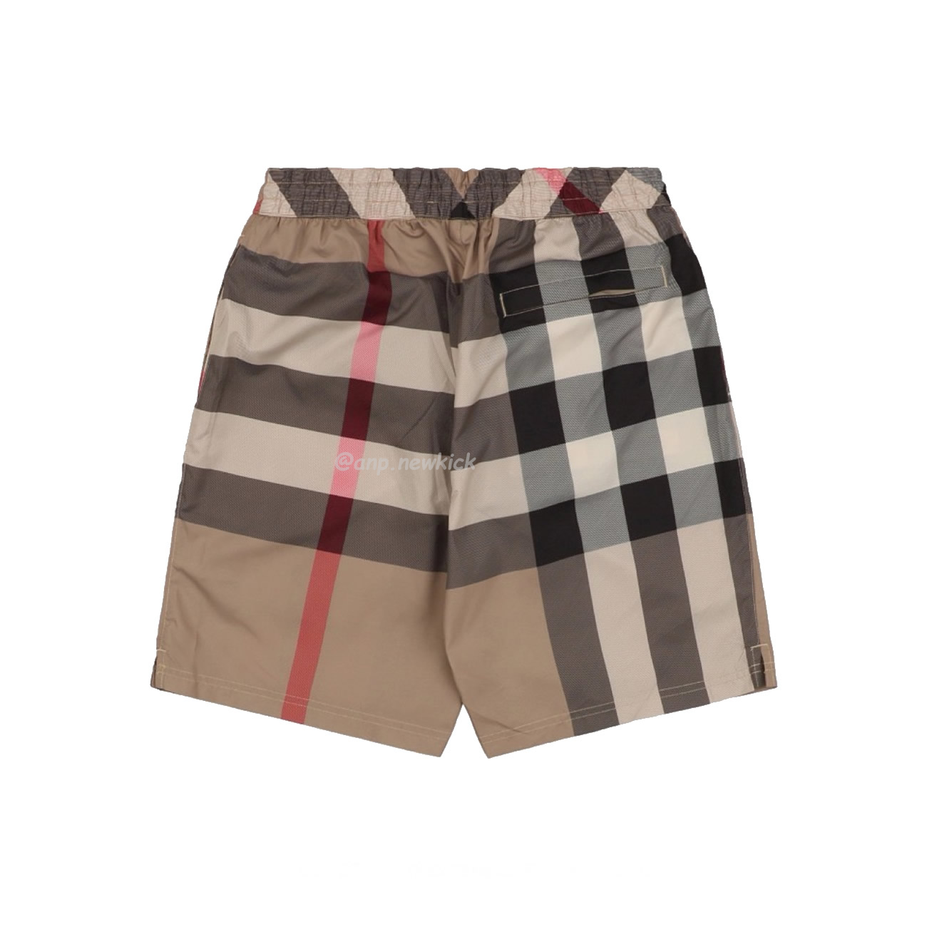 Burberry Check Drawcord Swim Shorts Archive Beige (4) - newkick.app